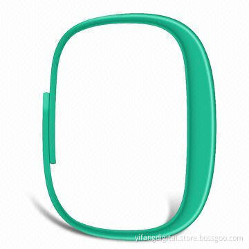 BLE Wristband Pedometer, Tracks/Records your Daily Steps by Apps, Synchronizes Data Easily Sharing